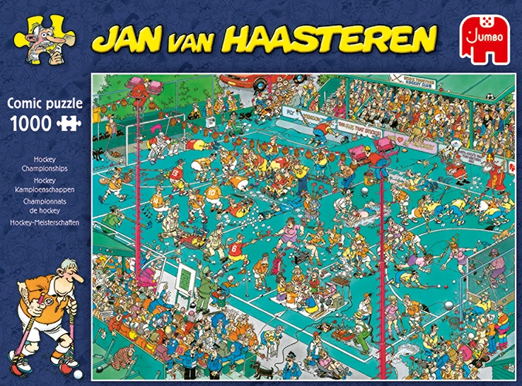 Jumbo 19094 Puzzel Jan-van-Haasteren Hockey Kampioenschappen - Afbeelding 6