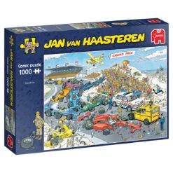 Jumbo 19093 Puzzel Jan-van-Haasteren Formule1 De Start
