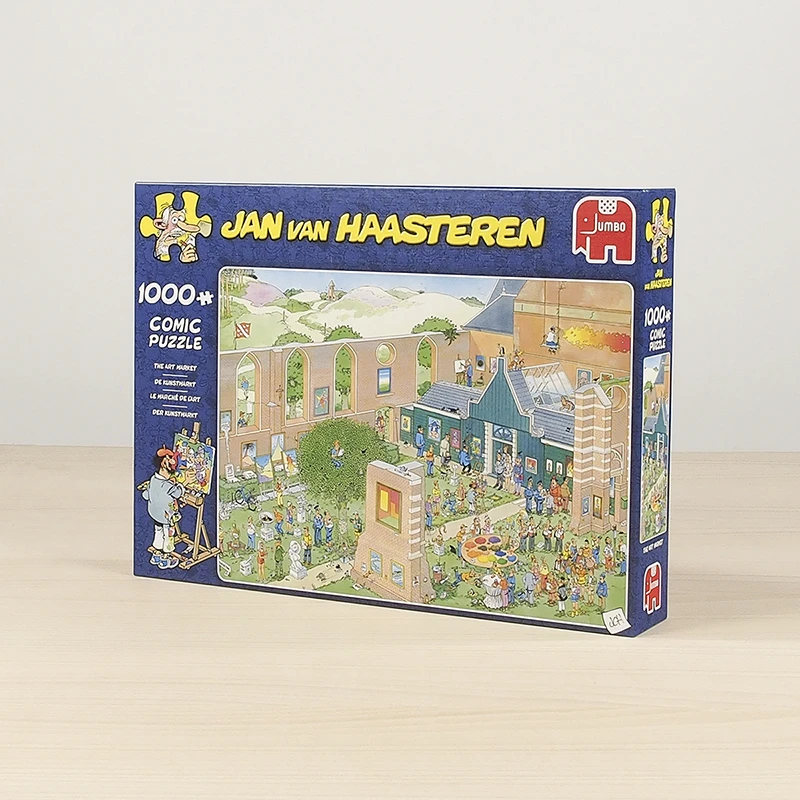 Jumbo 20022 Puzzel-JvH De Kunstmarkt Jan-van-Haasteren - Afbeelding 7