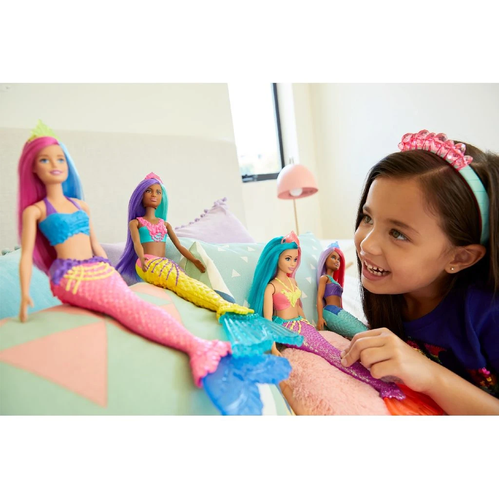 Barbie Pop Dreamtopia Zeemeermin Geel - Afbeelding 3