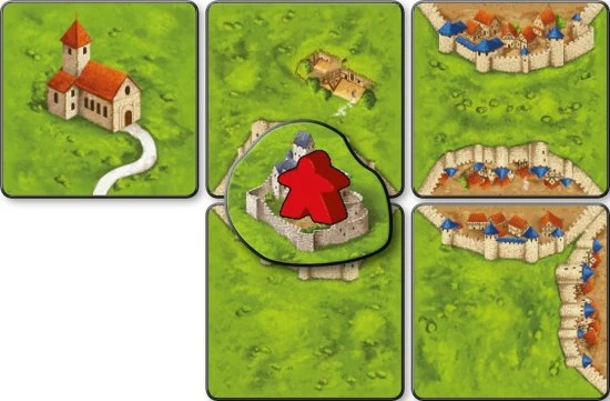Carcassonne Uitbreiding Bruggen Burchten En Bazaars – Bordspel - Afbeelding 3