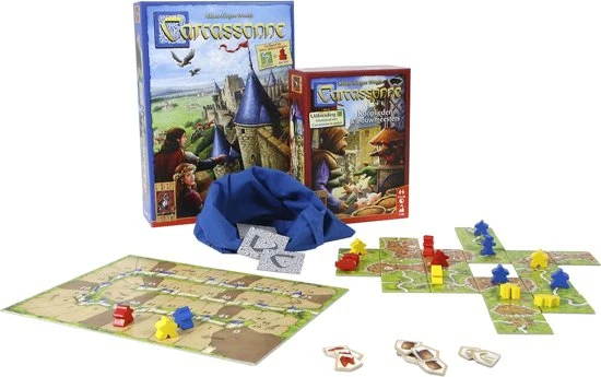 Carcassonne Uitbreiding Koooplieden En Bouwmeesters – Bordspel - Afbeelding 6