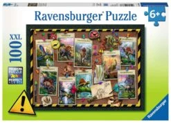 Collectie Dinoauriers Ravensburger 100 Stukjes XXL