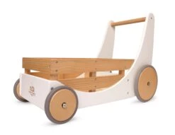 Kinderfeets Cargo Walker Wit Duwkar En Speelgoedkist In 1.