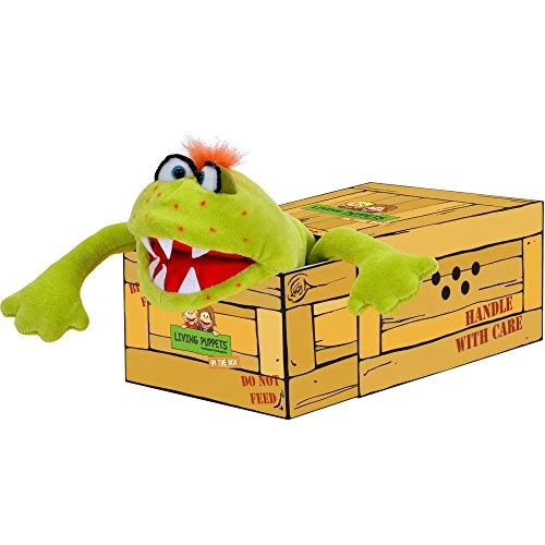 Handpop Captain Green In The Box Living Puppets - Afbeelding 2