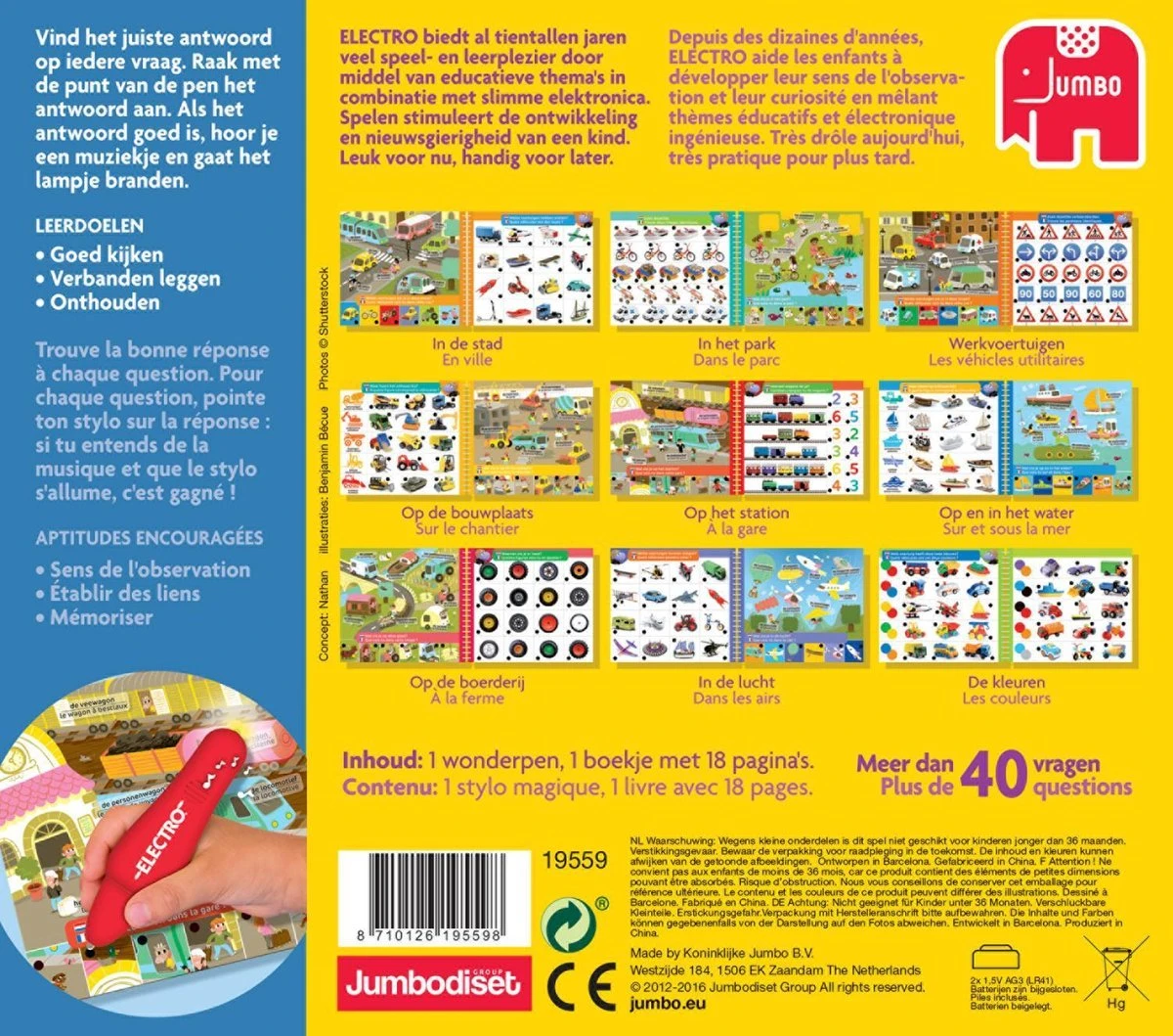 Jumbo 19559 Electro Wonderpen Voertuigen - Afbeelding 3