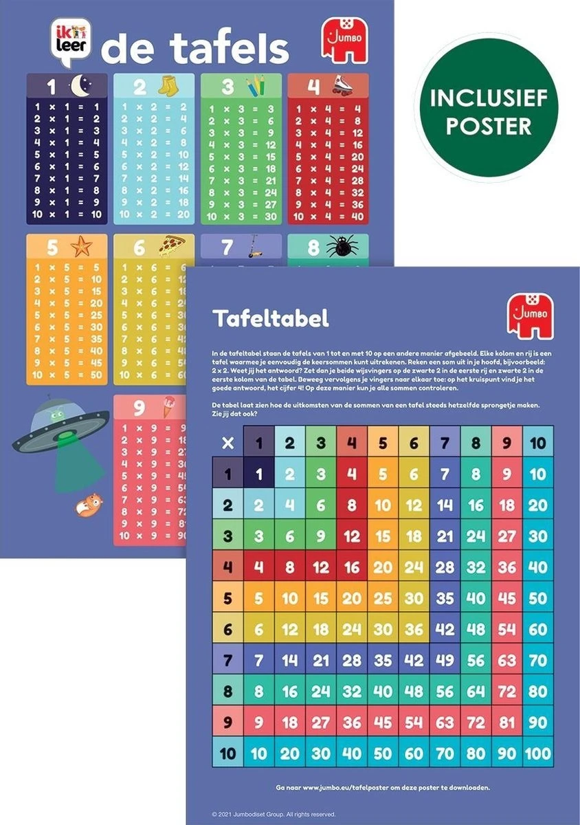 Jumbo 19804 Ik Leer De Tafels - Afbeelding 4