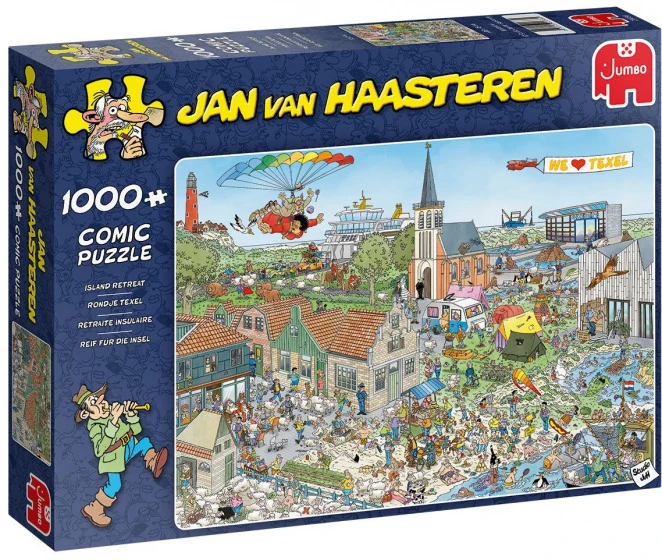 Jumbo 20036 Legpuzzel Rondje Texel Jan-van-Haasteren - Afbeelding 4