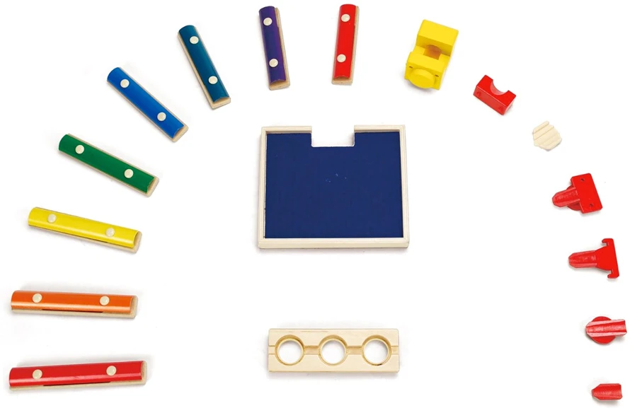 Hape E6015 – Quadrilla Knikkerbaan Aanvulset -Music Mixer - Afbeelding 2