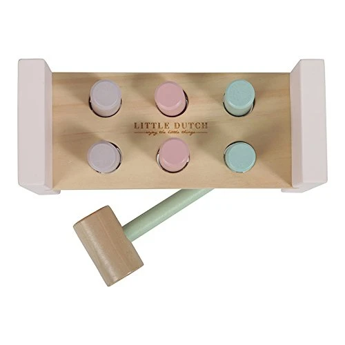 Little Dutch LD7025 Houten Hamerbank Rose - Afbeelding 3