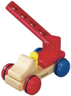 Houten Mini-brandweerwagen Fagus