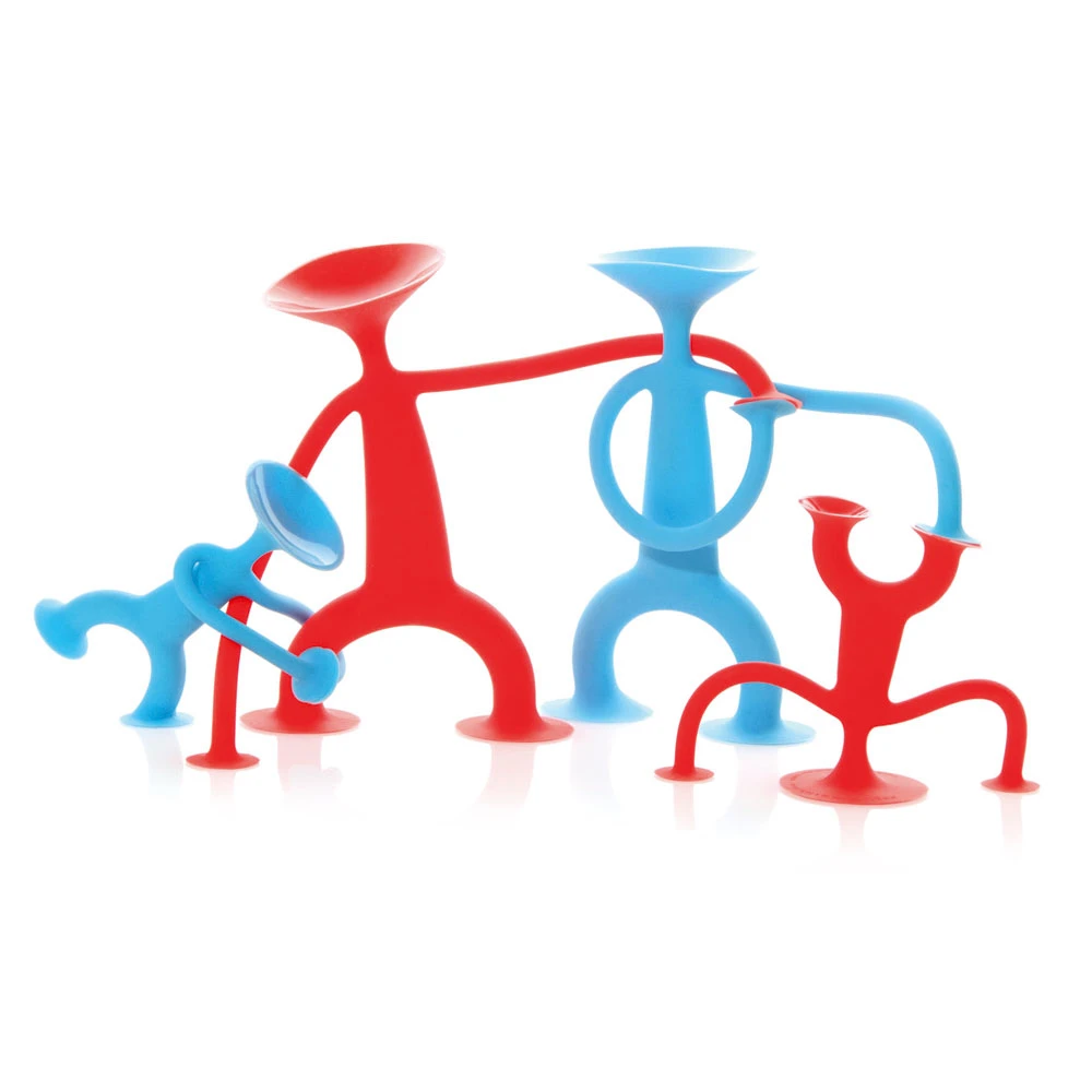 Oogi Family Actie Poppetjes Badspeelgoed In Color Rood - Afbeelding 4