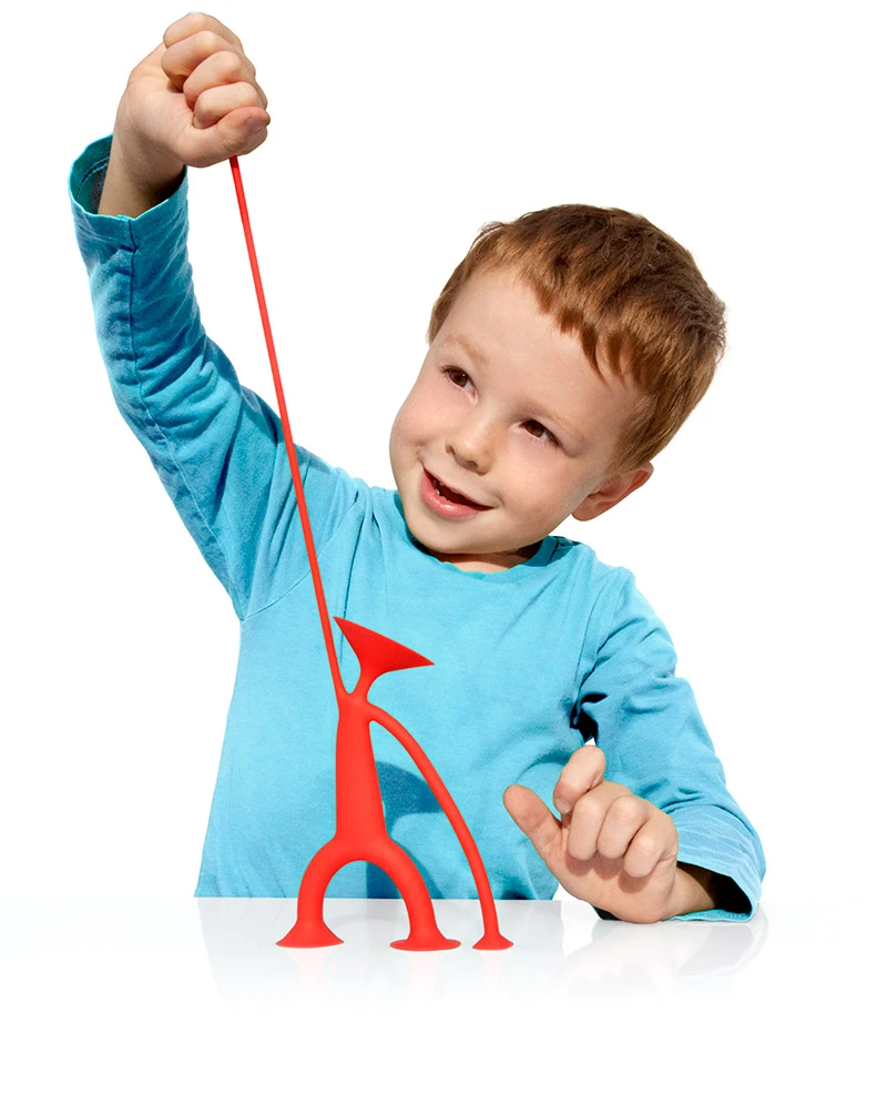 Oogi Family Actie Poppetjes Badspeelgoed In Color Rood - Afbeelding 2