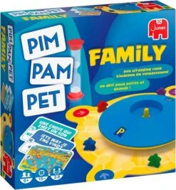 Jumbo 19779 Pim Pam Pet Family Familiespel