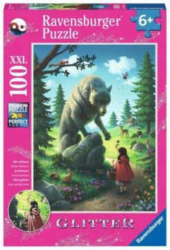 Ravensburger Roodkapje En De Wolf Kinderpuzzel 100 Stukjes XXL