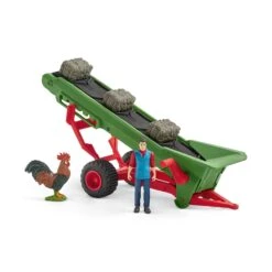 Schleich 42377 Hooitransportband Met Boer FarmWorld