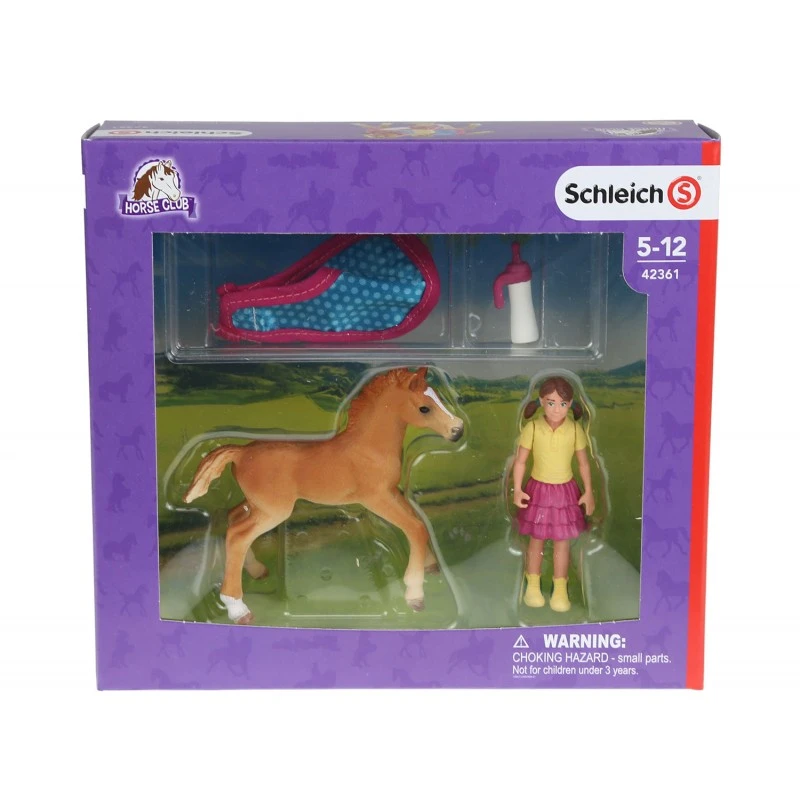 Schleich 42361 Veulen Met Deken HorseClub - Afbeelding 8