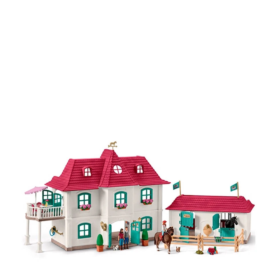 Schleich 42551 Lakeside Landhuis Met Stal Horse-Club - Afbeelding 3