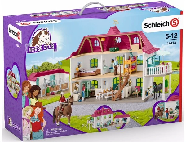 Schleich 42551 Lakeside Landhuis Met Stal Horse-Club - Afbeelding 9