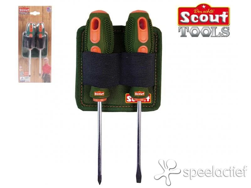 Scout 19427 Schroevendraaierset +gordelhouder Scouting Outdoor - Afbeelding 2