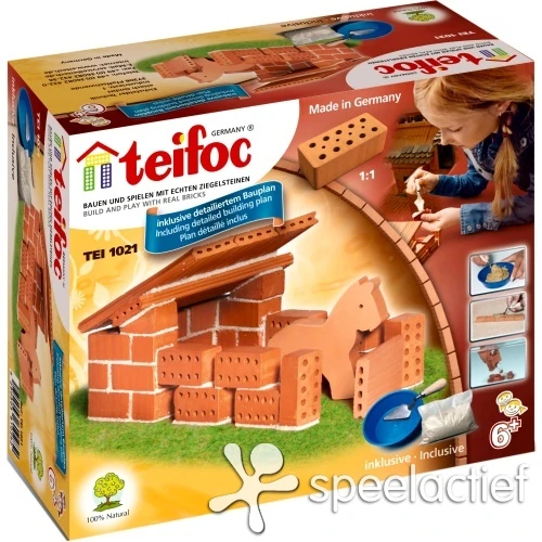 Teifoc Bouwdoos T1021-metselset Paardenstal