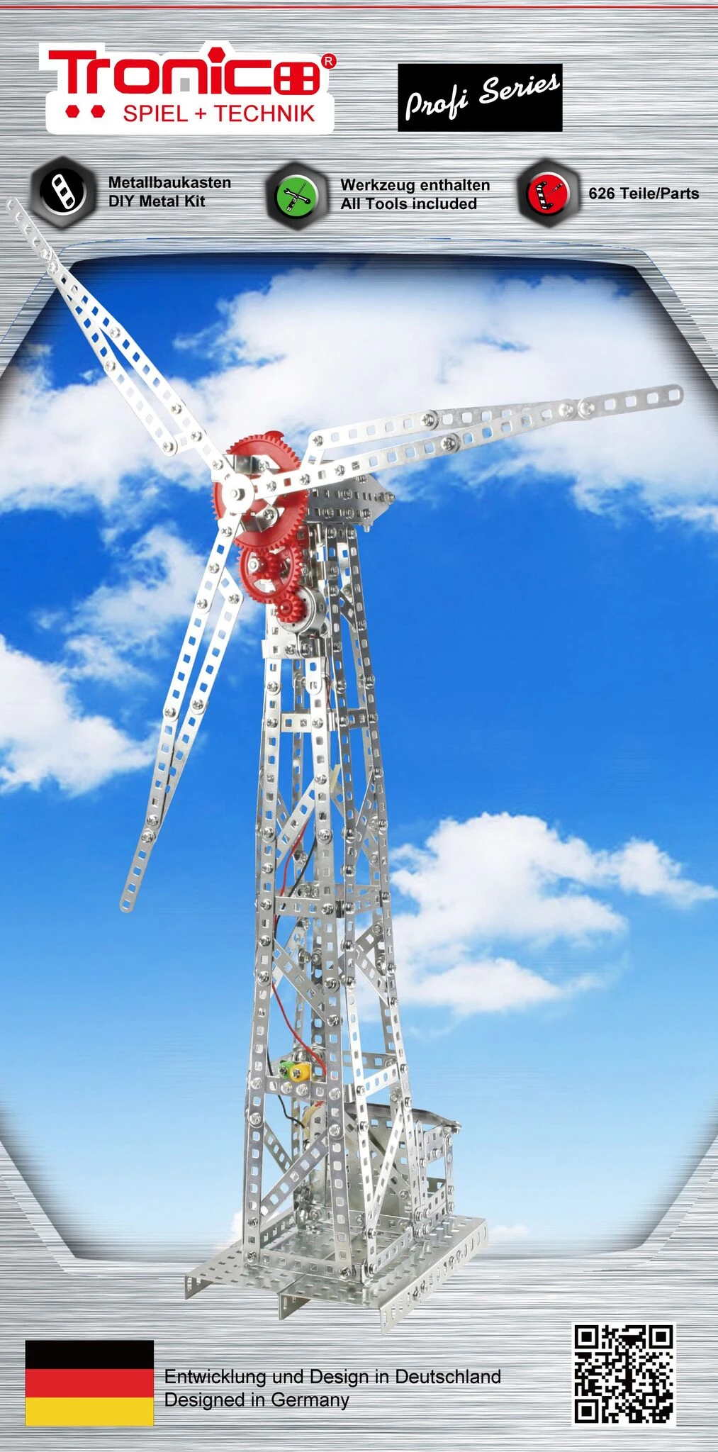 Tronico Profi Solar Windmolen - Afbeelding 2